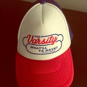 The Varsity ATL mesh trucker hat